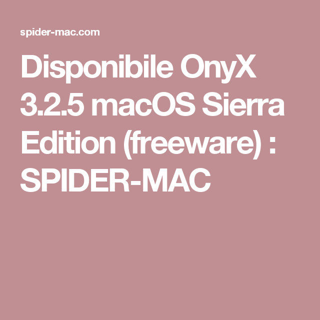 onyx for mac download sierra